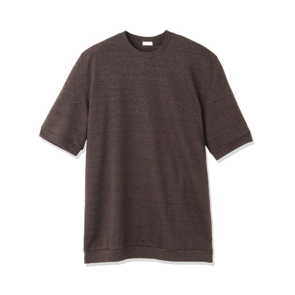 リネンジャージー テーラード Tシャツ オーク