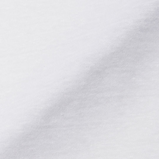 リネンジャージー テーラード Tシャツ ホワイト