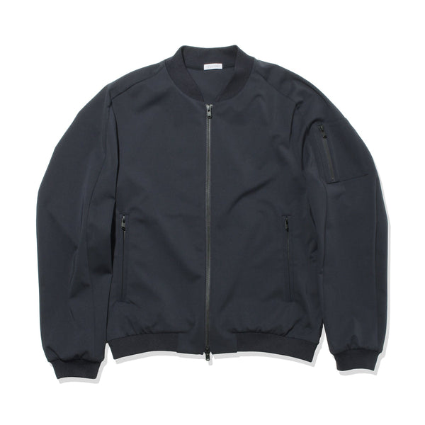 【新色】 Matte Twist Flight Jacket マットツイスト ダブルジャージ ネイビー