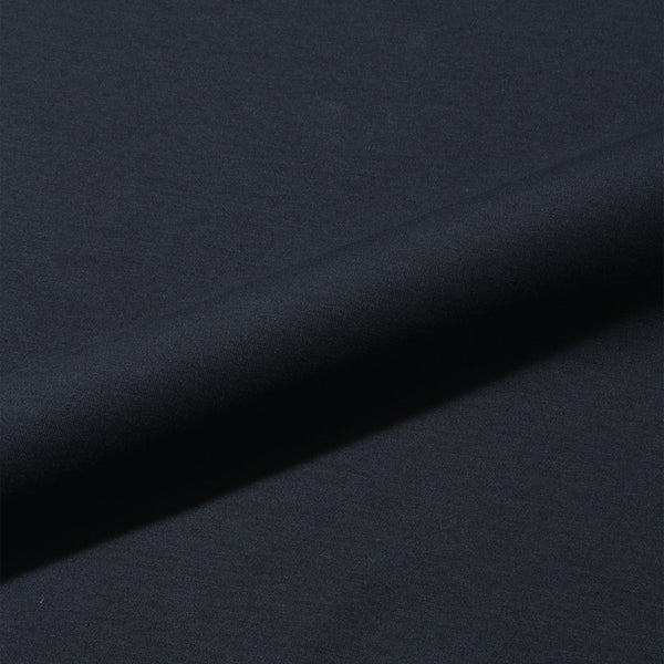 SUVIN PLATINUM ヘンリーネック Tシャツ ネイビー