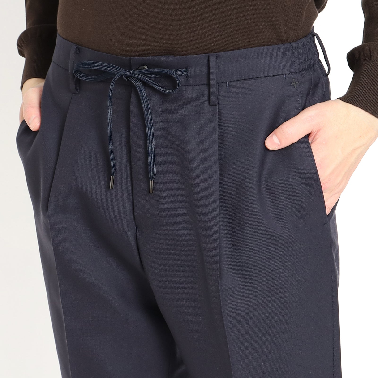 Twill Easy Trousers 【TECHWOOL®】ウォッシャブルツイル