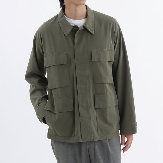ハイツイスト コットンツイル BDUジャケット オリーブ