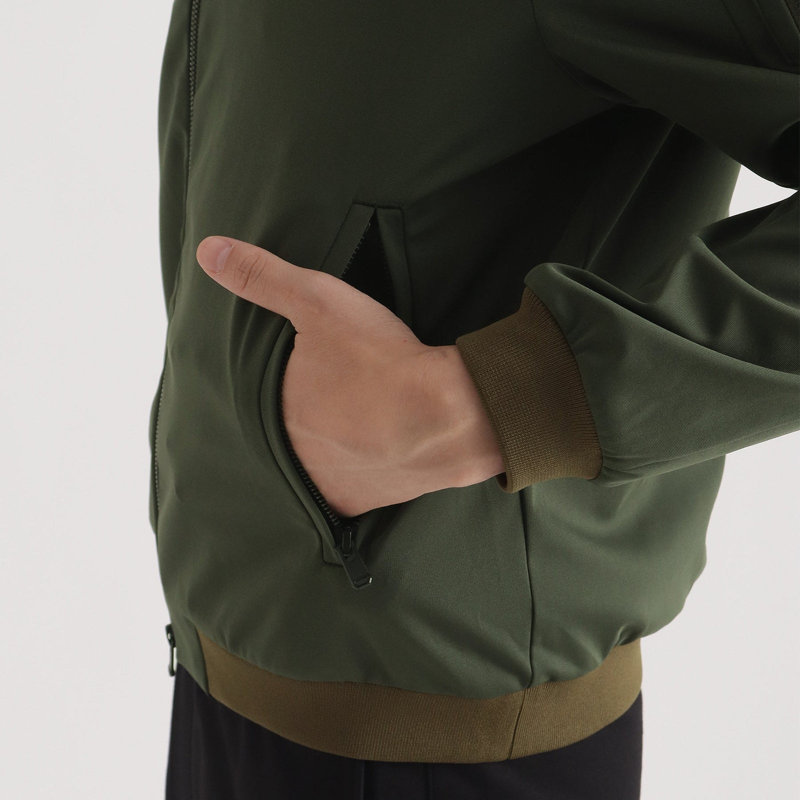 新色】 Matte Twist Flight Jacket マットツイスト ダブルジャージ 