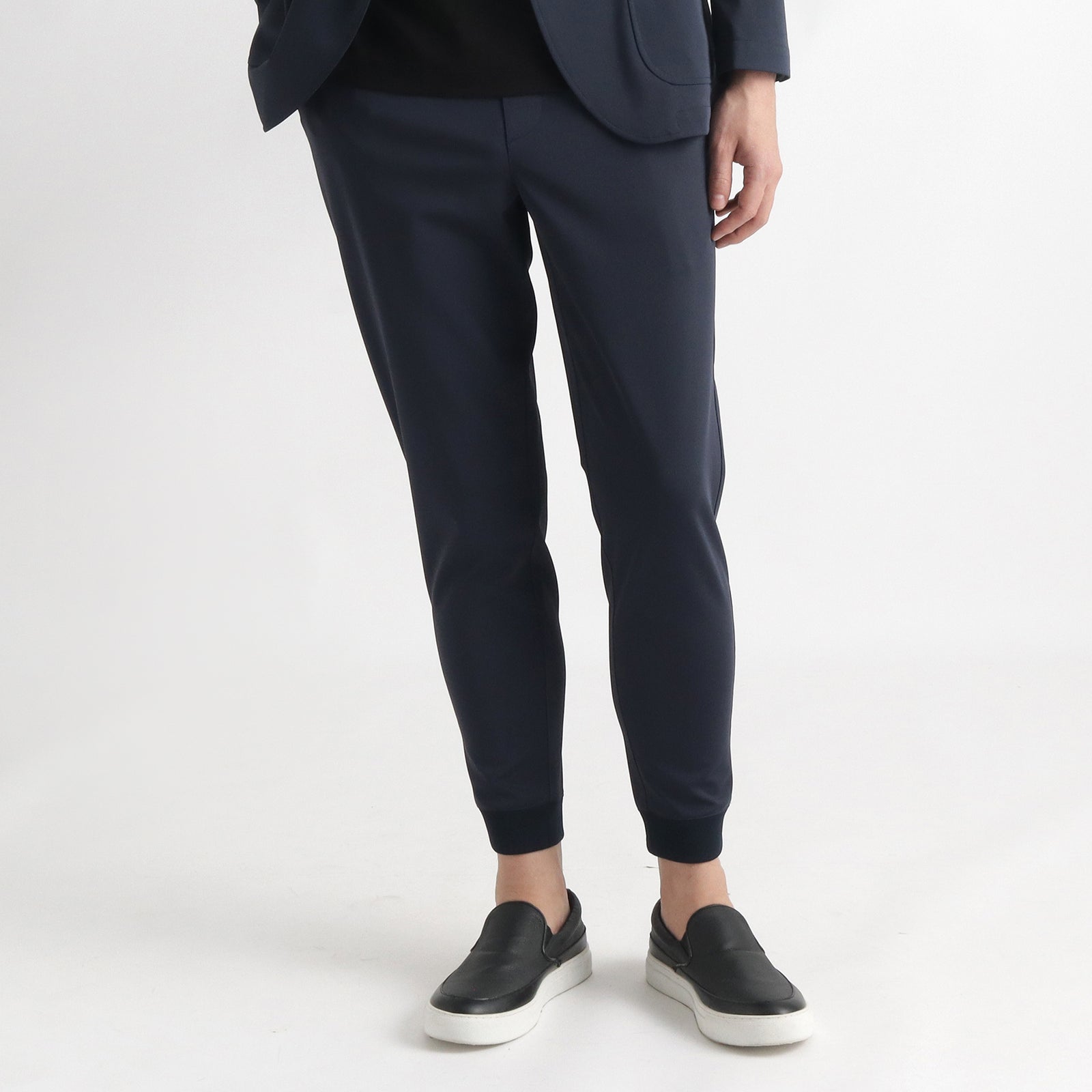 マットツイストジョガー ネイビー – MINIMAL WARDROBE（ミニマル