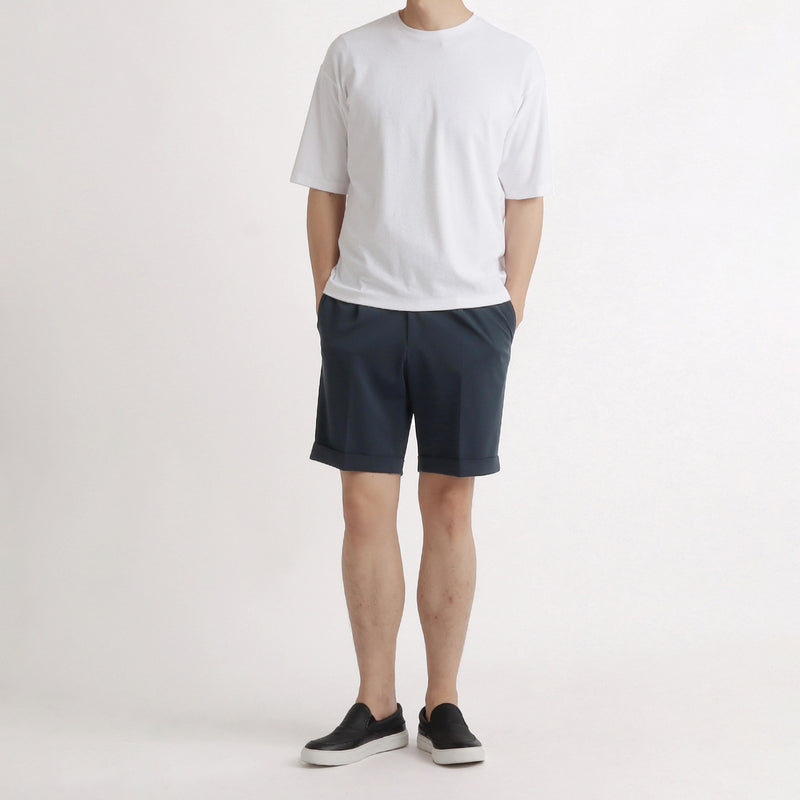 SUVIN PLATINUM マイクロパイル コンフォート Tシャツ ホワイト