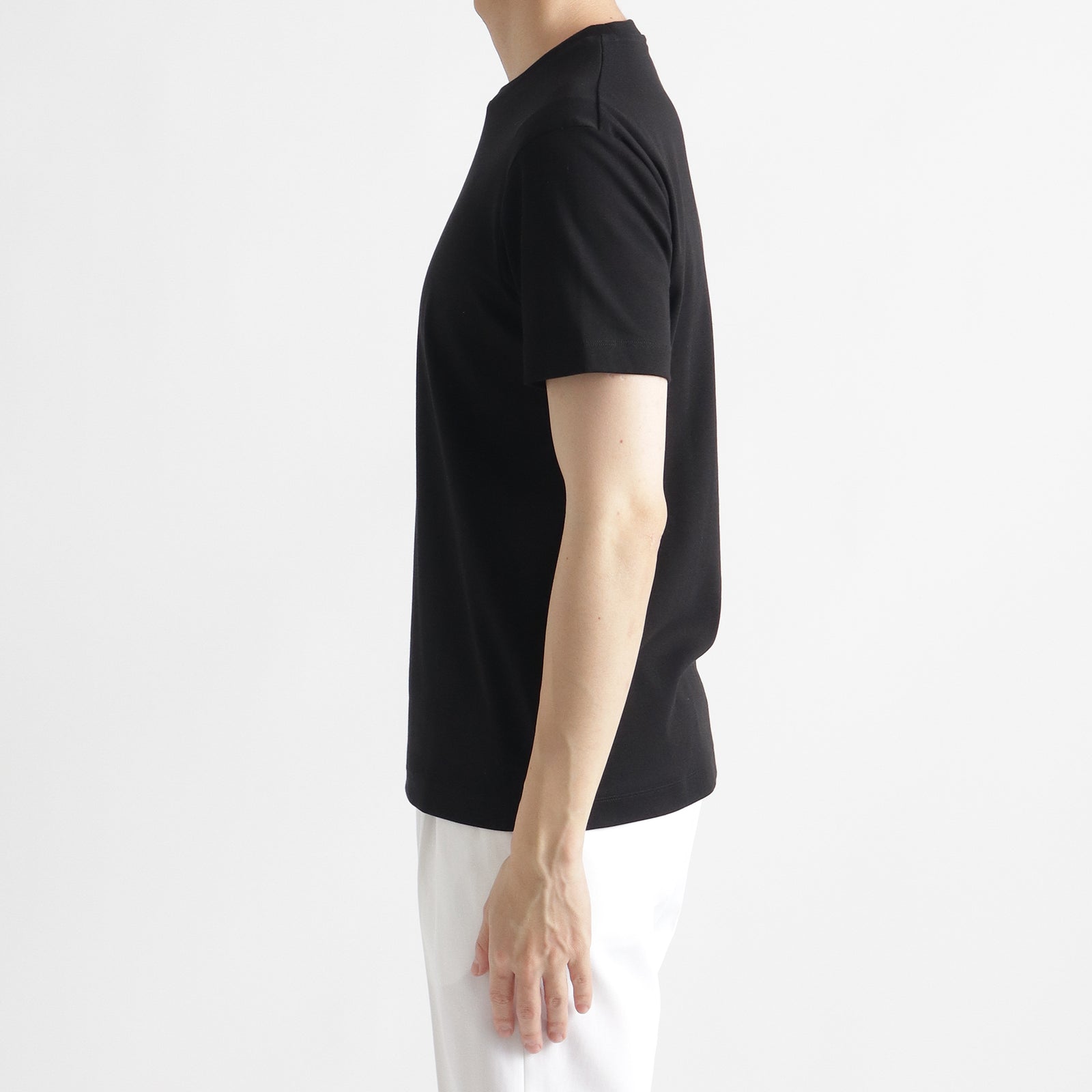 リニューアルモデル】SUVIN PLATINUM テーラードTシャツ（襟：共布