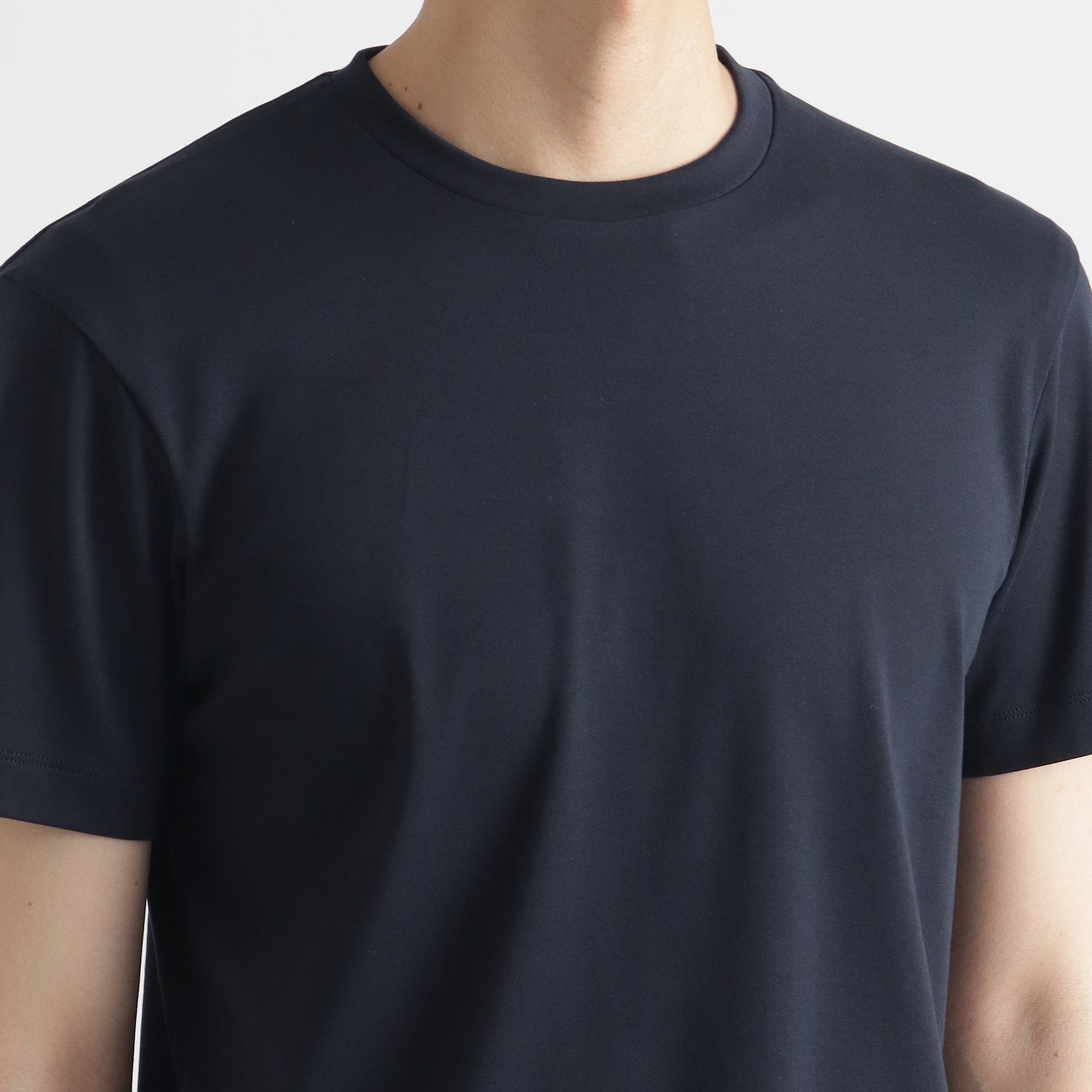リニューアルモデル】SUVIN PLATINUM テーラードTシャツ（襟