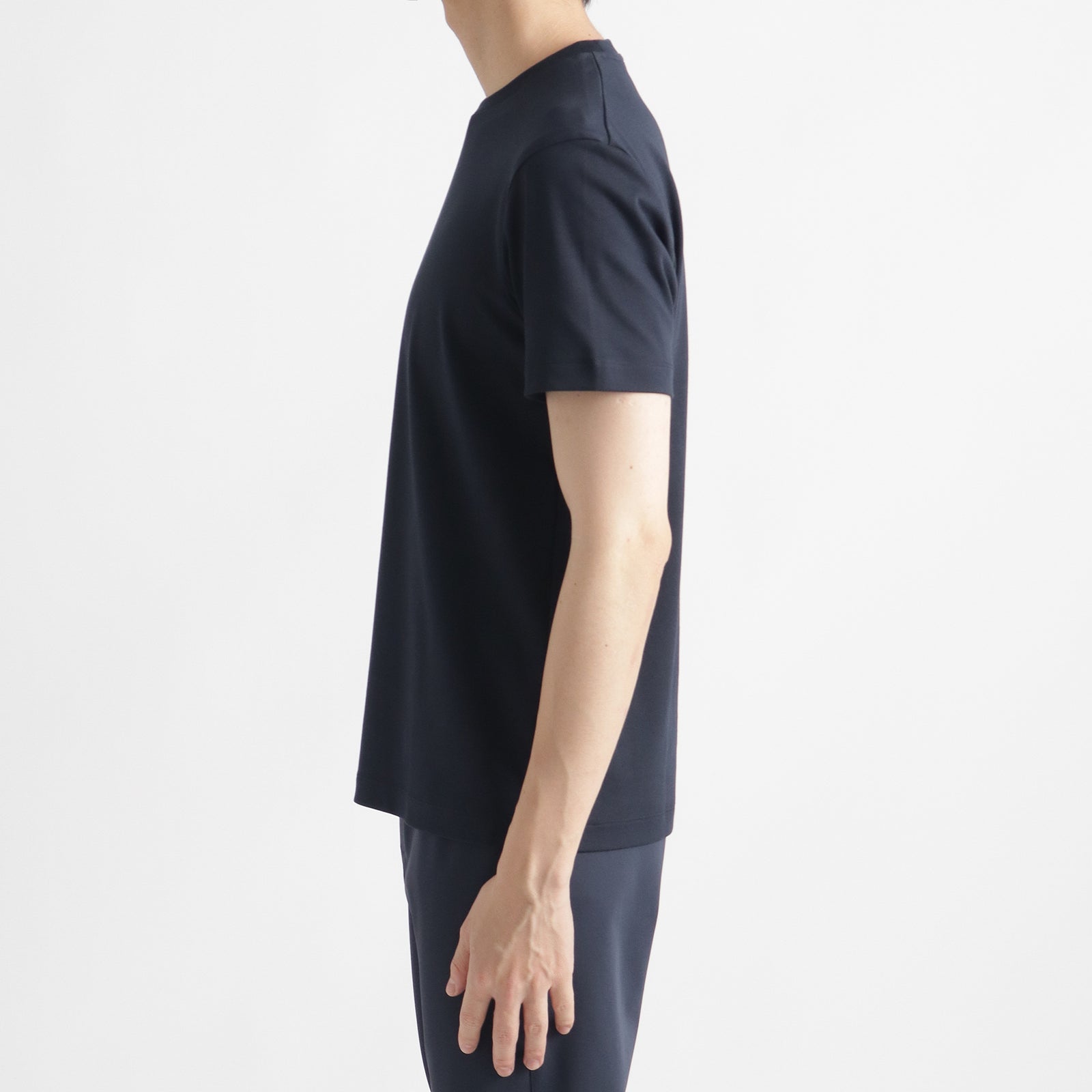 リニューアルモデル】SUVIN PLATINUM テーラードTシャツ（襟