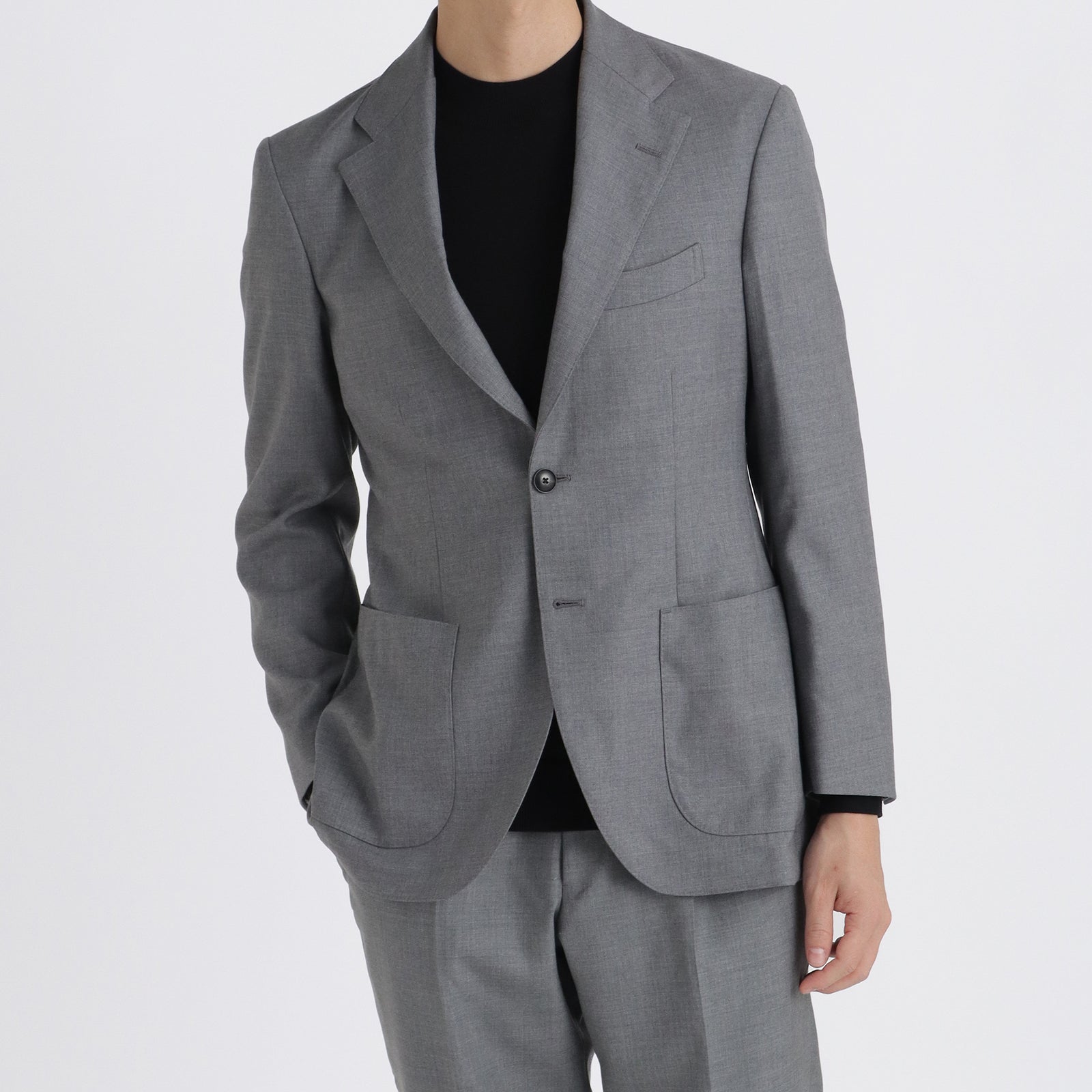 Twill Tailored Jacket 【TECHWOOL®】ウォッシャブルツイル ライト