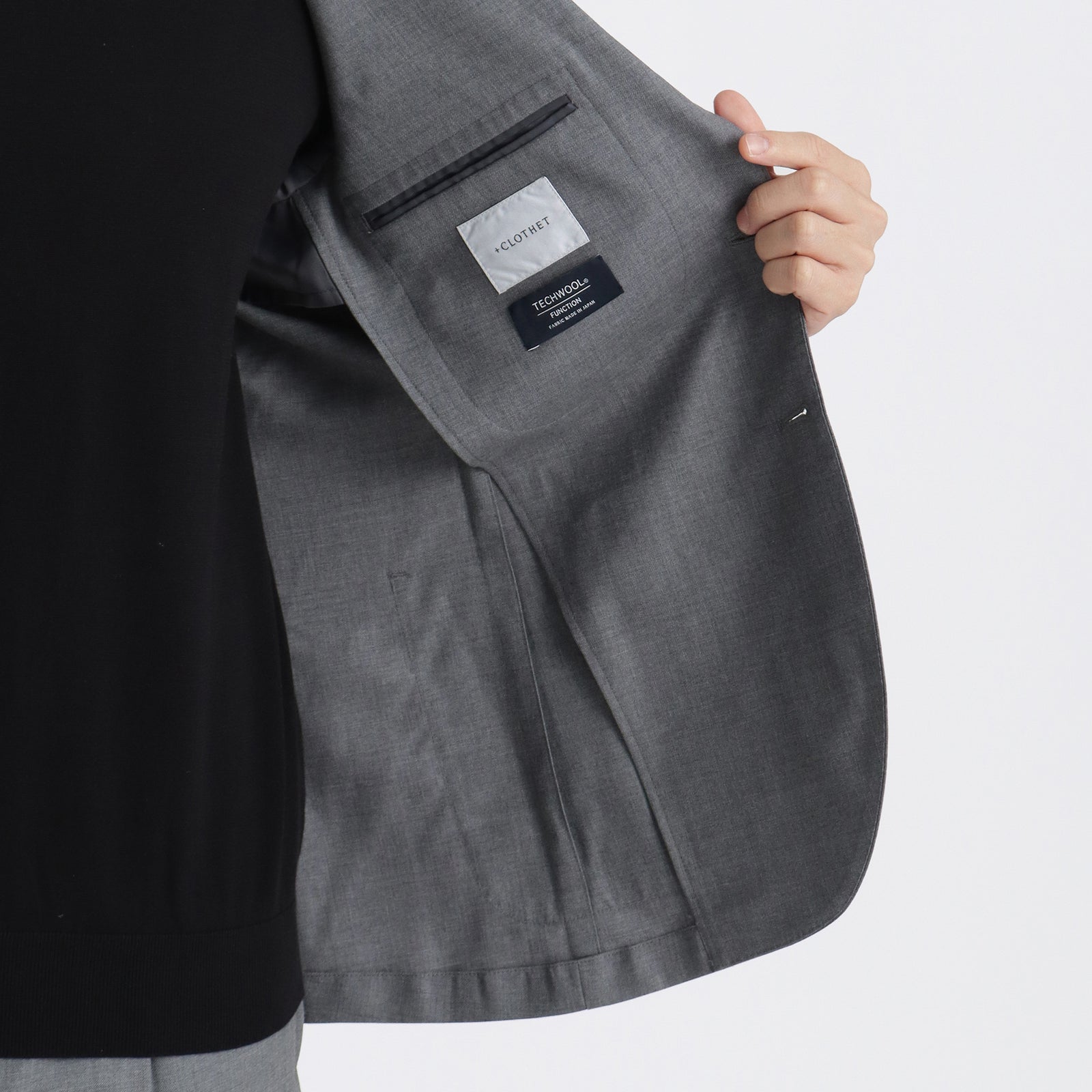 Twill Tailored Jacket 【TECHWOOL®】ウォッシャブルツイル ライト