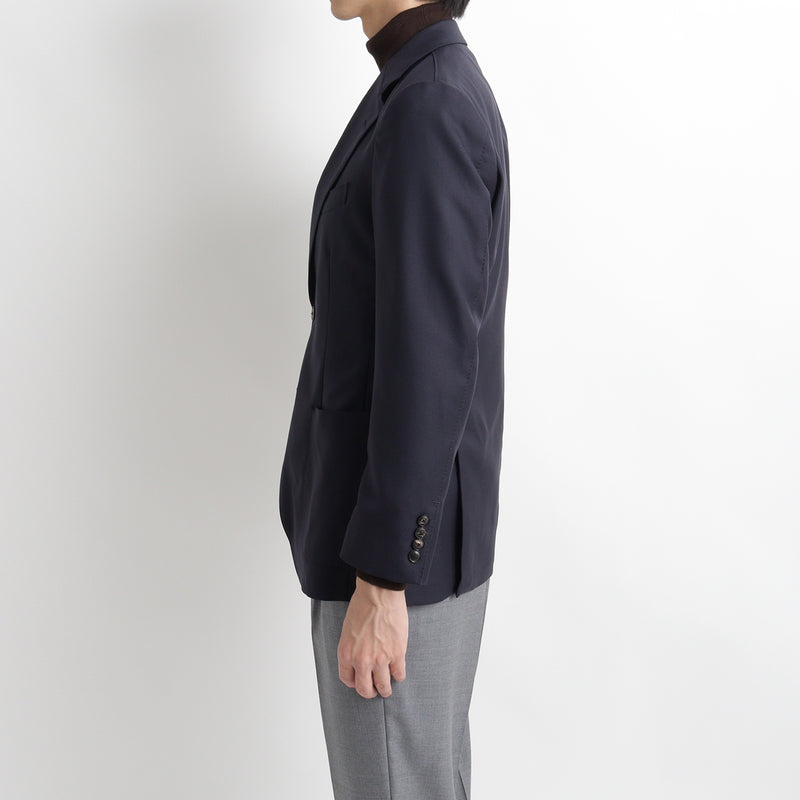 Twill Tailored Jacket 【TECHWOOL®】ウォッシャブルツイル ネイビー