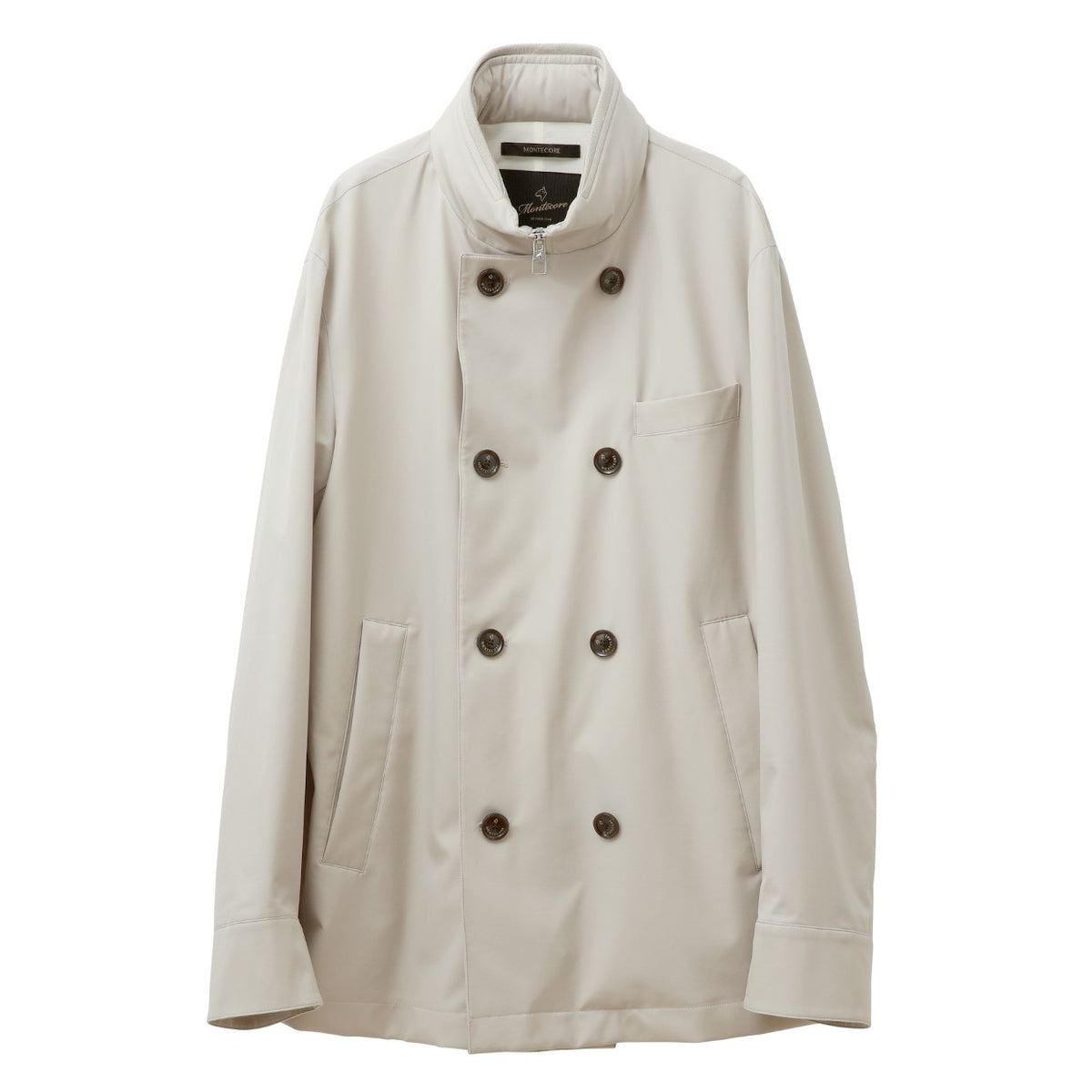 ピーコート型 ダブルフロントジャケット – MINIMAL WARDROBE