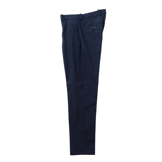 干場別注 ライトストレッチジャージ ワンプリーツイージーパンツ ネイビー