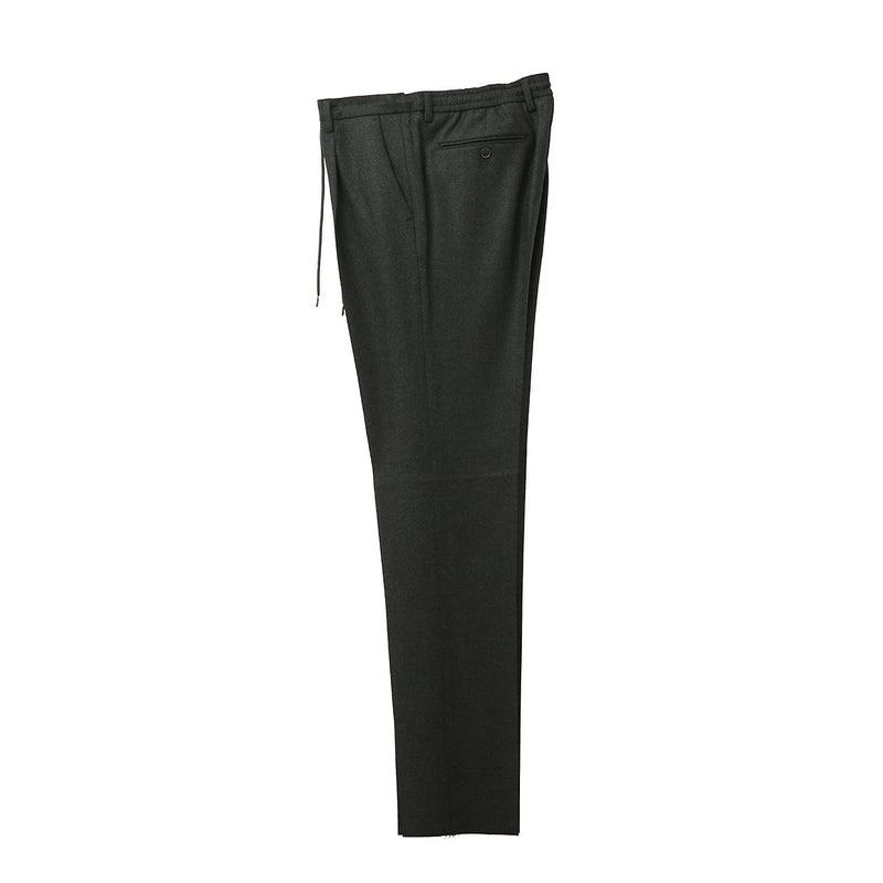 干場別注 Loro Piana ウール 1プリーツ イージー パンツ（PROCIDA） グレー