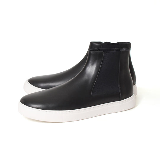 FSK-01 SIDE GORE SNEAKER BLACK CALF