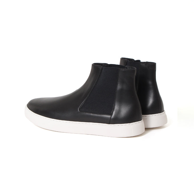 FSK-01 SIDE GORE SNEAKER BLACK CALF