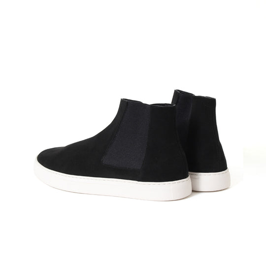 FSK-01 SIDE GORE SNEAKER BLACK SUEDE