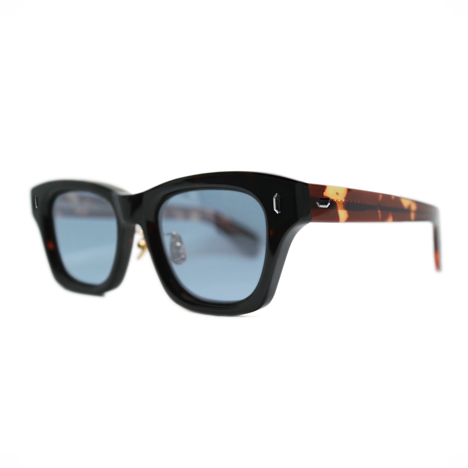SUBPOP サングラス DARK BROWN DEMI / LIGHT BLUE LENS – MINIMAL WARDROBE