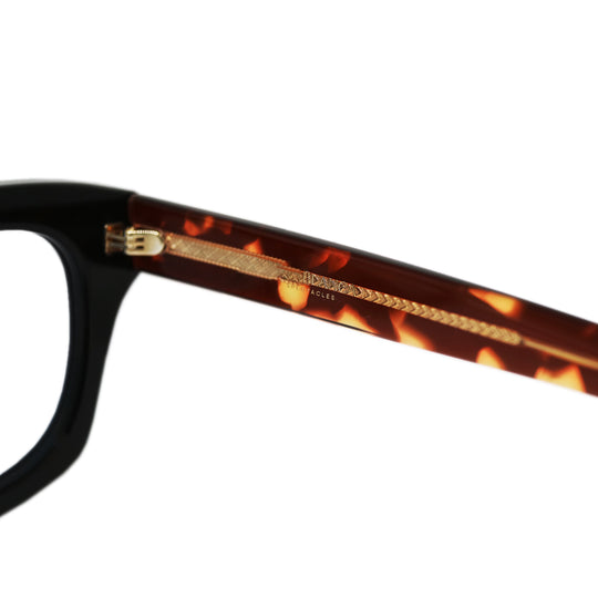 SUBPOP サングラス DARK BROWN DEMI / CLEAR LIGHT MIRROR LENS