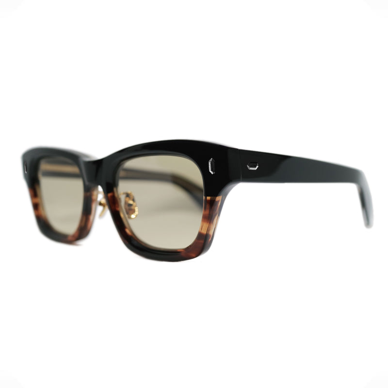 SUBPOP サングラス BLACK TO SASA / LIGHT BROWN LENS