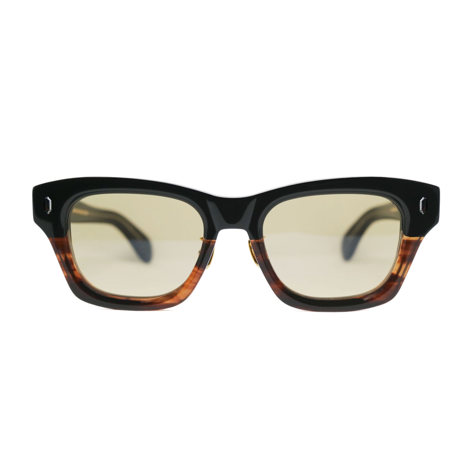 SUBPOP サングラス BLACK TO SASA / LIGHT BROWN LENS – MINIMAL