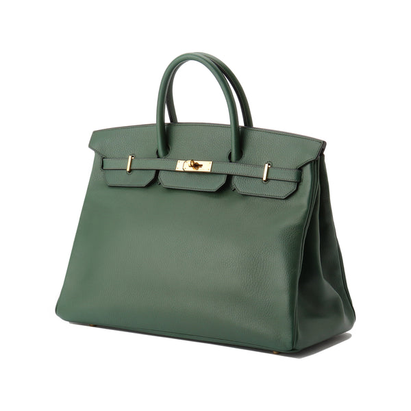 【銀行振込専用商品】Hermes バーキン アルデンヌ グリーン