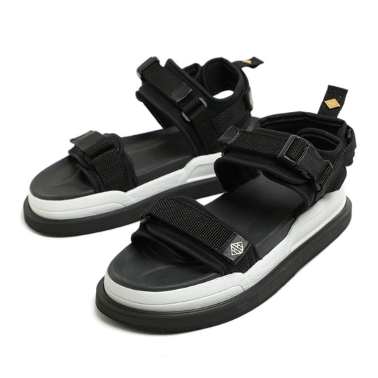 WH Sports Platform Sandals WH-0920G White/Black