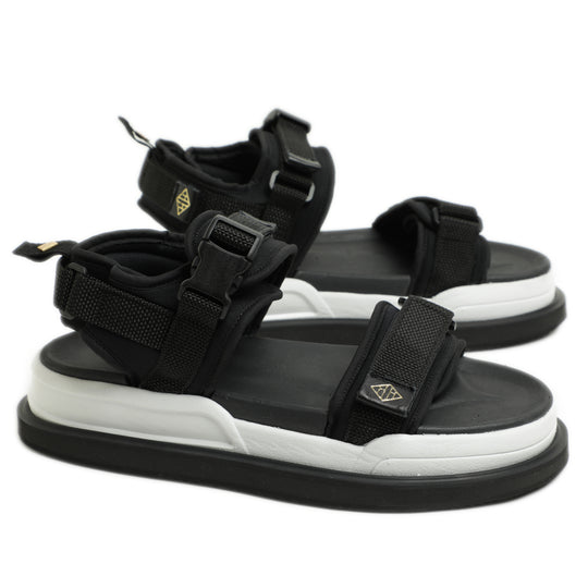 WH Sports Platform Sandals WH-0920G White/Black