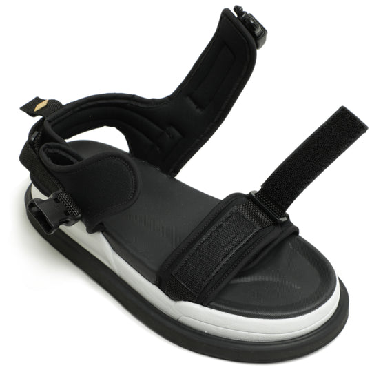 WH Sports Platform Sandals WH-0920G White/Black