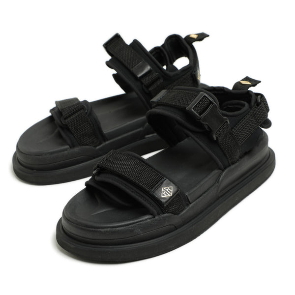 WH Sports Platform Sandals WH-0920G Black/Black