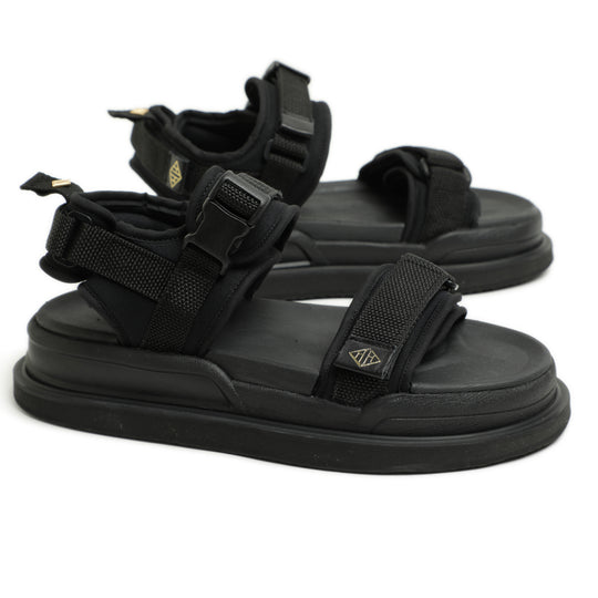 WH Sports Platform Sandals WH-0920G Black/Black