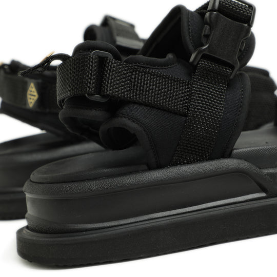 WH Sports Platform Sandals WH-0920G Black/Black