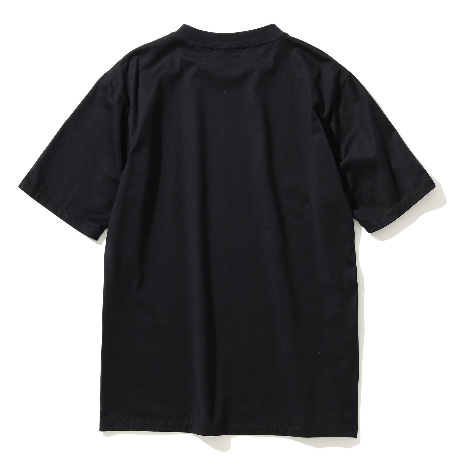 Real Silky Cotton Jersey ジャケットフィット Tシャツ コスモネイビー