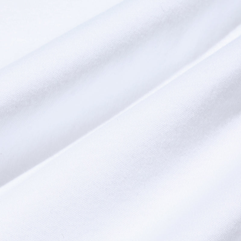 【干場監修デザイン】4Dドレスシャツ Albiniスムース ホワイト