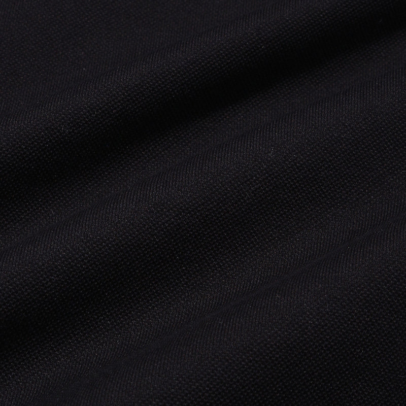 【干場義雅監修デザイン】4Dドレスシャツ Albini鹿の子 ブラック