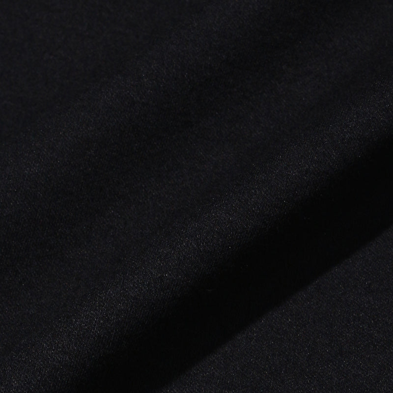 【干場監修デザイン】4Dドレスシャツ Albiniスムース ブラック