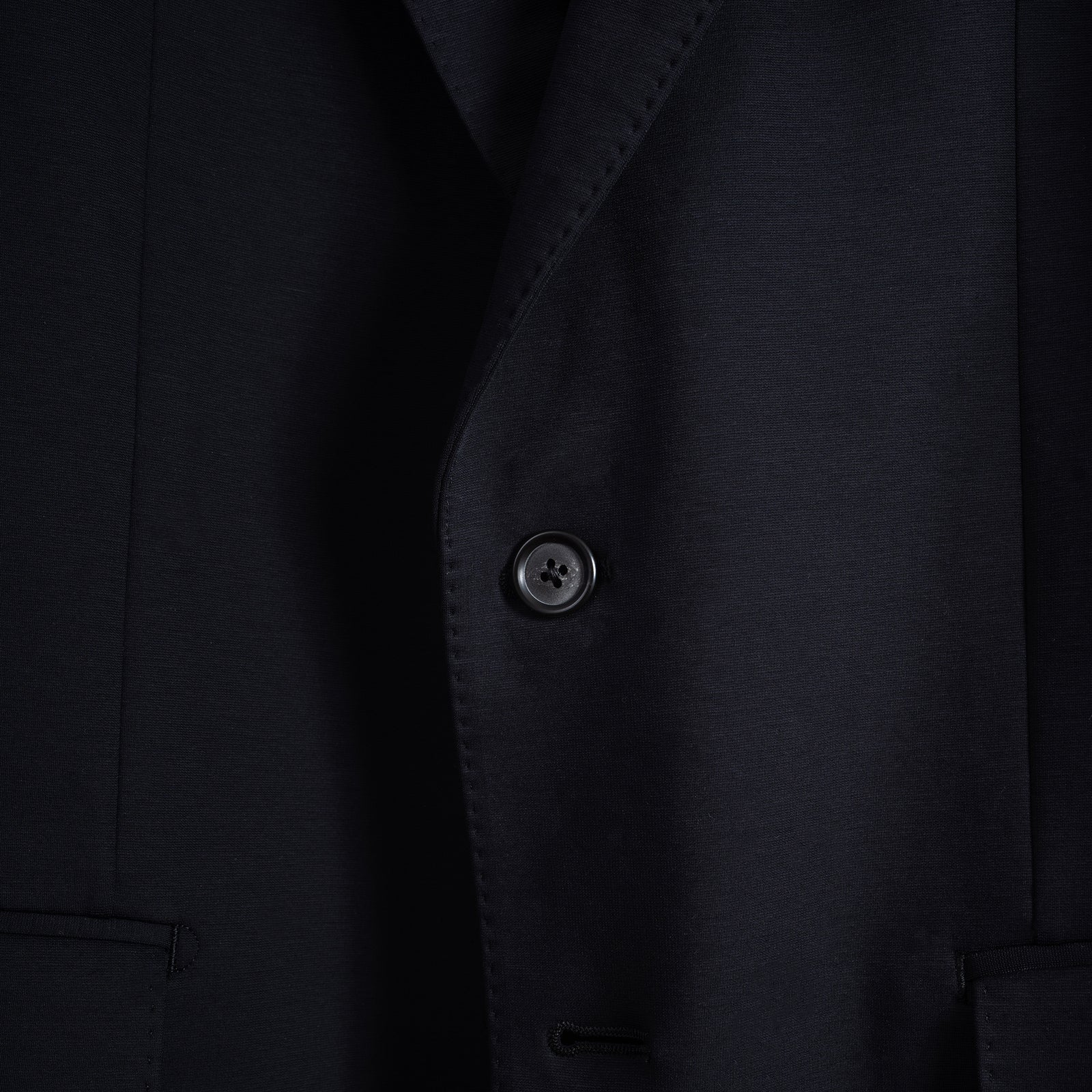 Duplex Cotton Jersey シングル2Bノッチド・トラベルジャケット