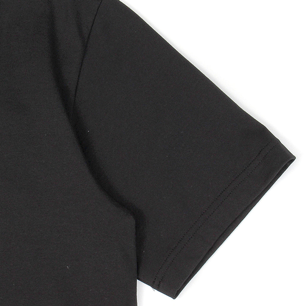 FTS-03 リバースプリントクルーネックTシャツ ブラック – MINIMAL WARDROBE