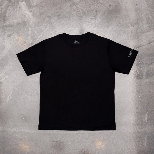 クルーネックTシャツ ブラック