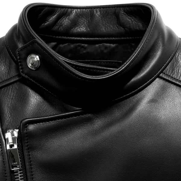 F1 ダブルライダースカウレザー ブラック – MINIMAL WARDROBE 