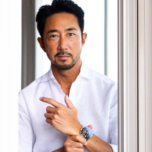 EDOX クロノオフショア1 自動巻き　ラバーベルト 時計　干場義雅着用モデル ファッションディレクター干場 義雅 - EDOX LOVERS | EDOX日本