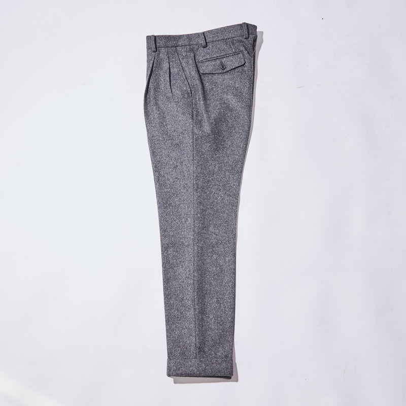 <small>スペシャル企画：干場モデルメイド トゥ メジャー</small><br>3B段返り FOX BROSスーツ
