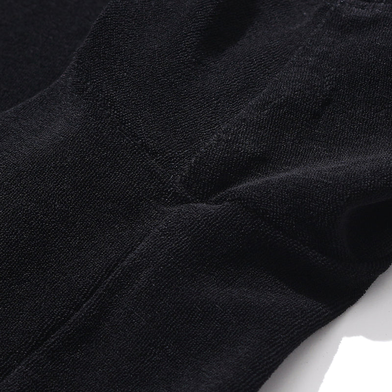 SUVIN PLATINUM<br>マイクロパイルコットン Tシャツ ブラック