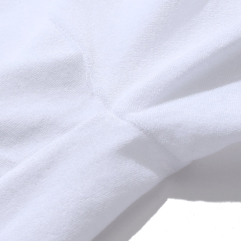 SUVIN PLATINUM<br>マイクロパイルオーバーサイズTシャツ <br>ホワイト