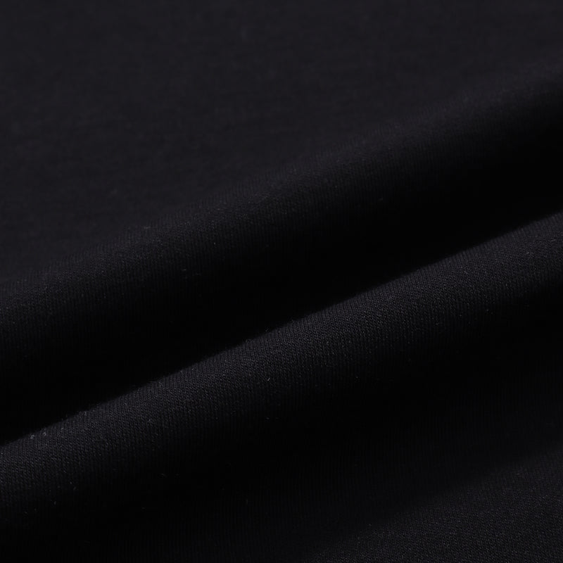 SUVIN PLATINUM<br>テーラードTシャツ（襟：共布） <br>ブラック
